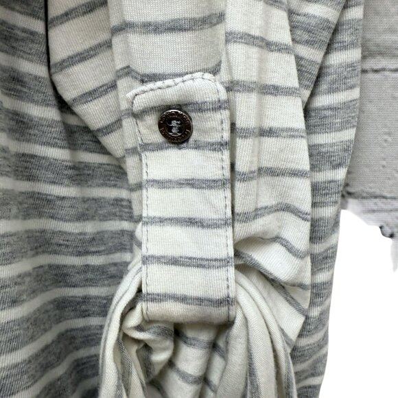 Calvin Klein Performance Womens Top Gray Stripe Tee Plus Size 3X Tunic Tee NWT - Picture 7 of 10